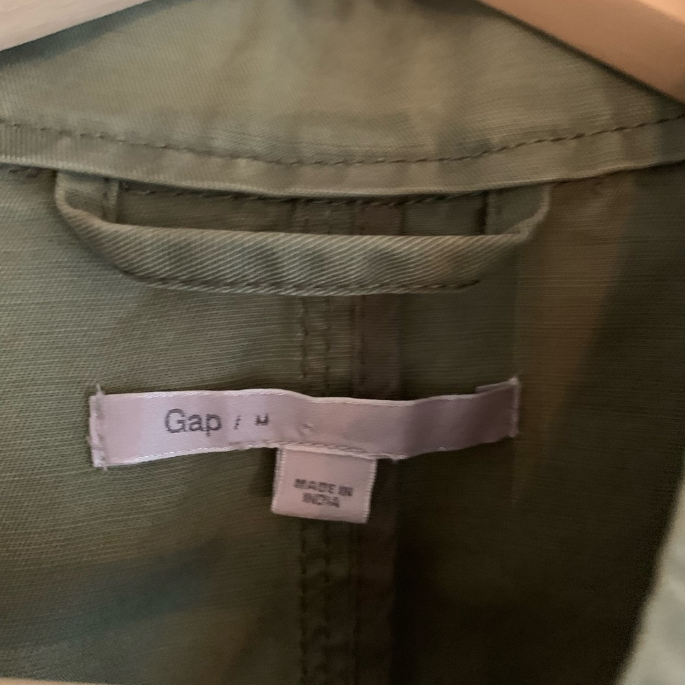 Gap, Green, Light Weight Fall Jacket - image 3
